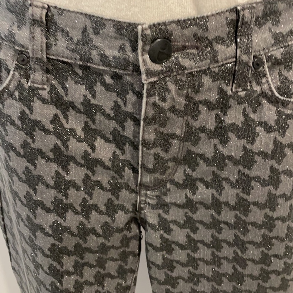 Else Grey sparkle coated skinny Jean W 29